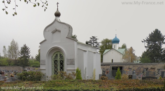 Православная церковь на Кладбище Сент-Женевьев-де-Буа